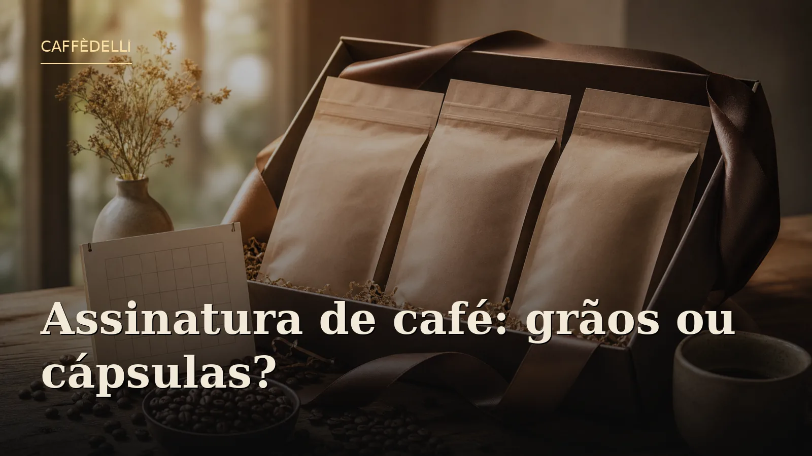 Assinatura de café: grãos ou cápsulas?