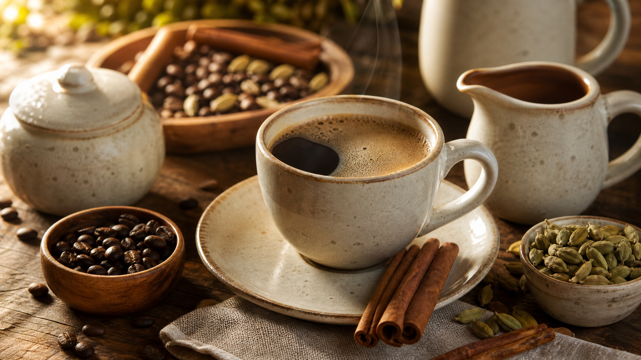 Cafe Com Especiarias Canela Cardamomo Receita