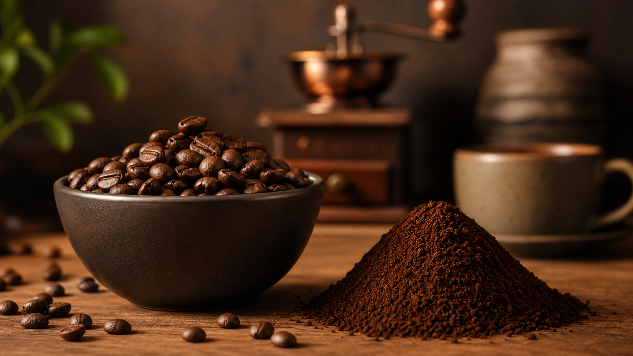 Café em Grão vs Moído: Qual Comprar? A Escolha Ideal para Você