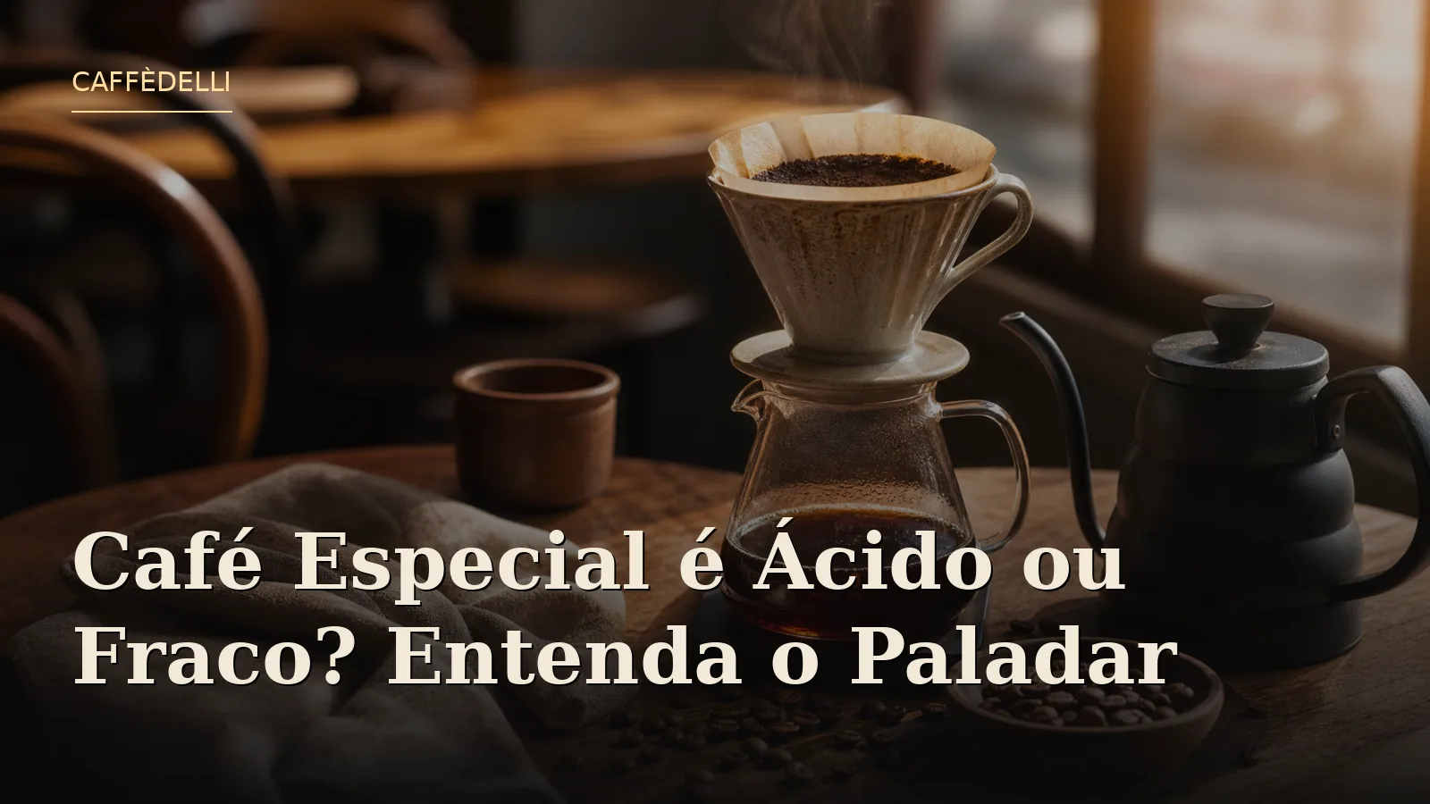 Café Especial é Ácido ou Fraco? Entenda o Paladar