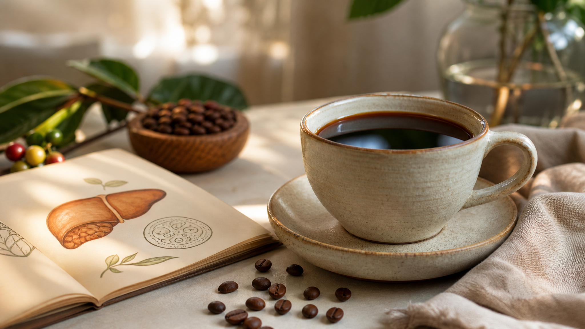 Café e Fígado: Proteção Contra Gordura Hepática? Descubra!