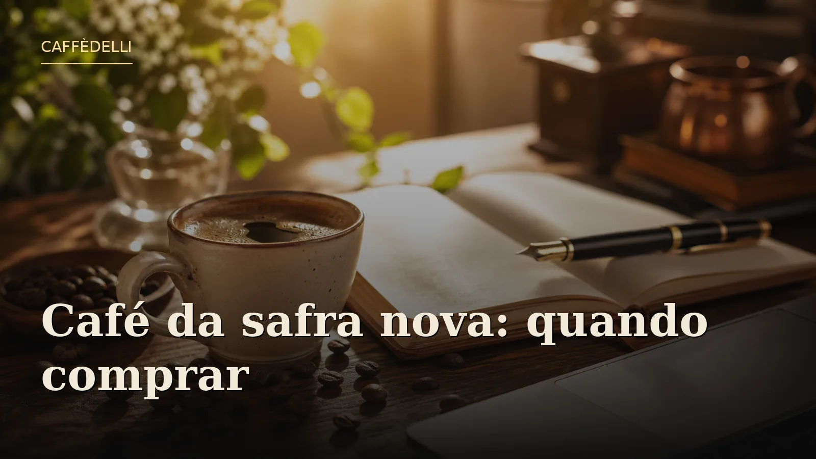 Café da safra nova: quando comprar