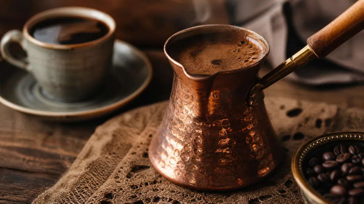 Café Turco com Ibrik — Receita Tradicional