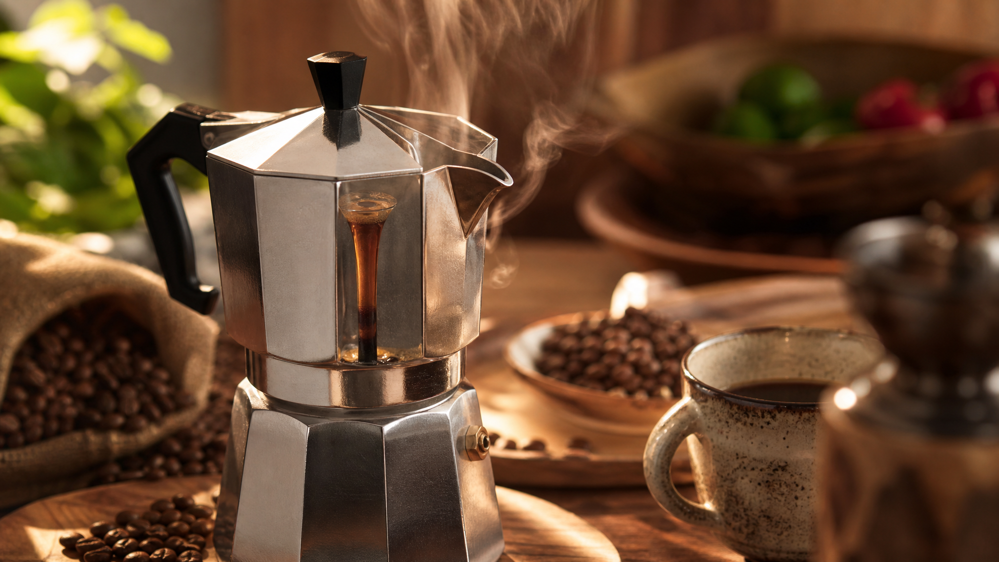 Cafeteira Italiana Moka Como Funciona
