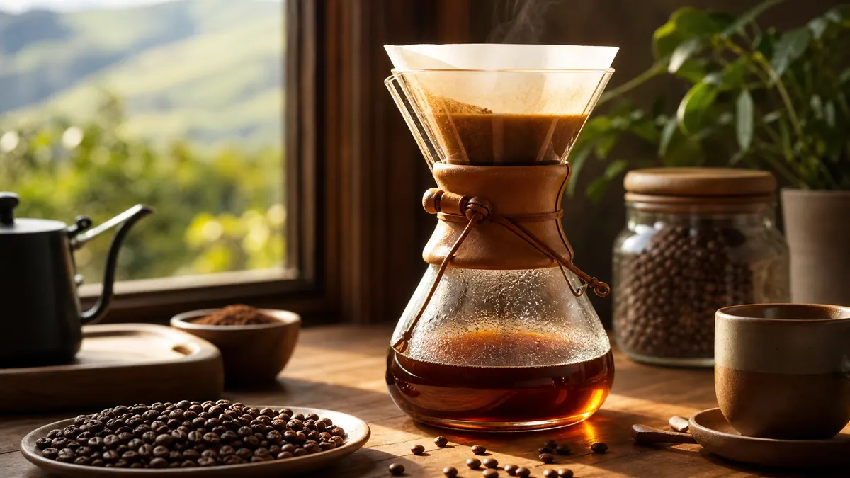 Chemex Como Usar Preparo Cafe Limpo