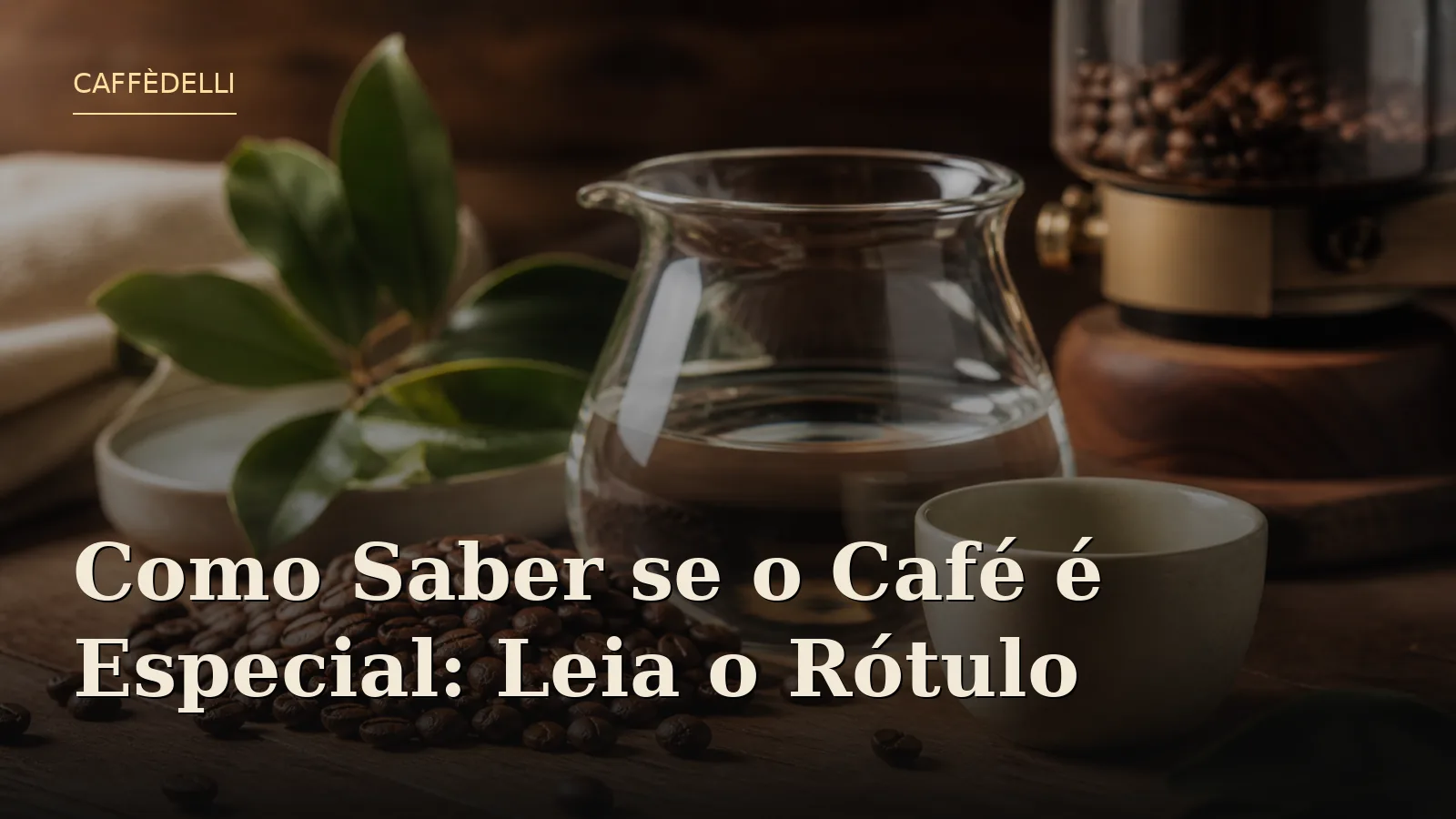 Como Saber se o Café é Especial: Leia o Rótulo