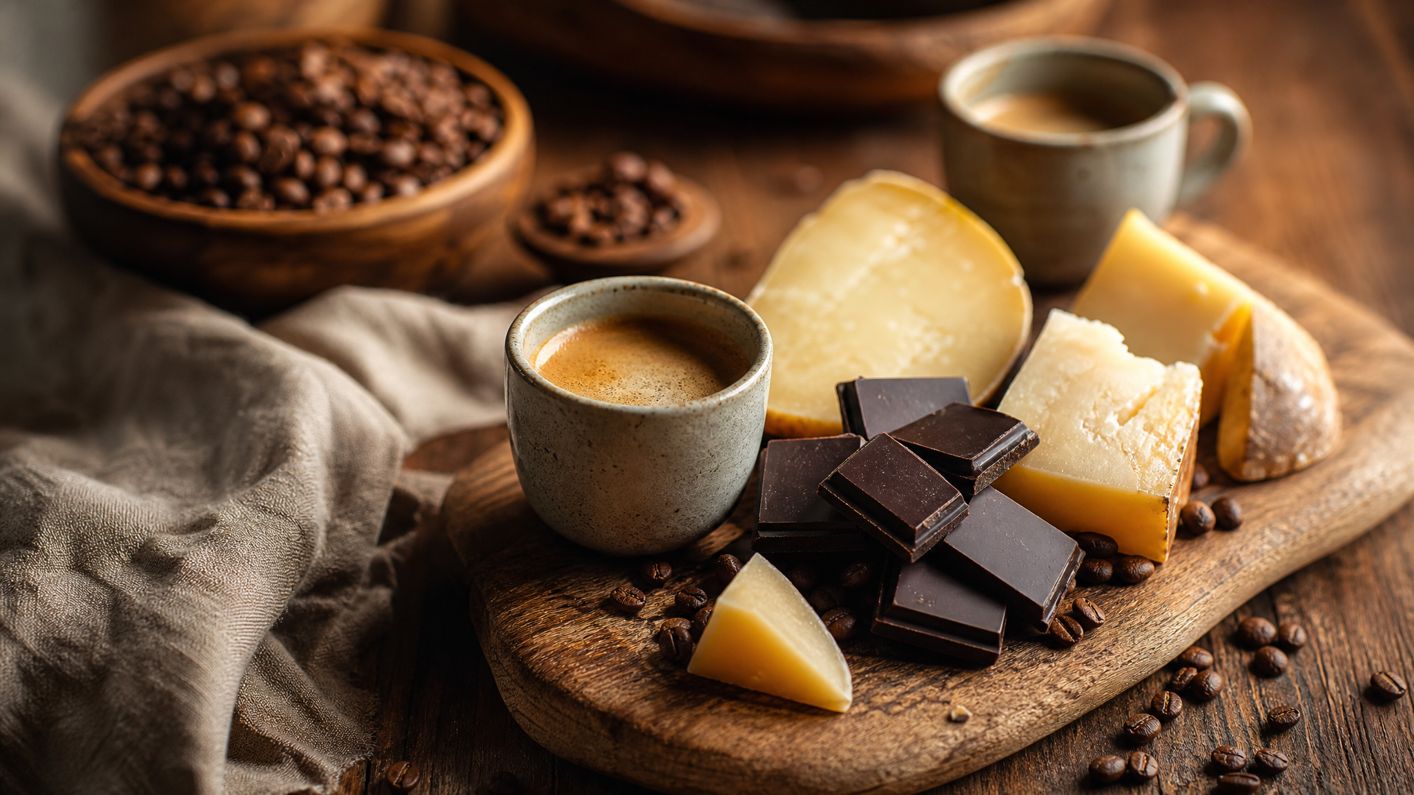 Harmonização de Café, Chocolate e Queijo: Receitas e Dicas