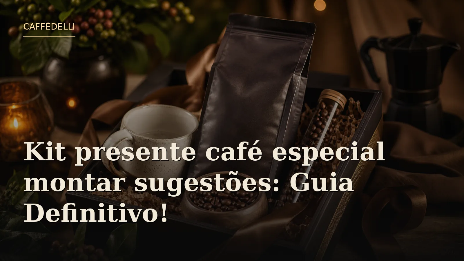 Kit Presente Café Especial: Sugestões