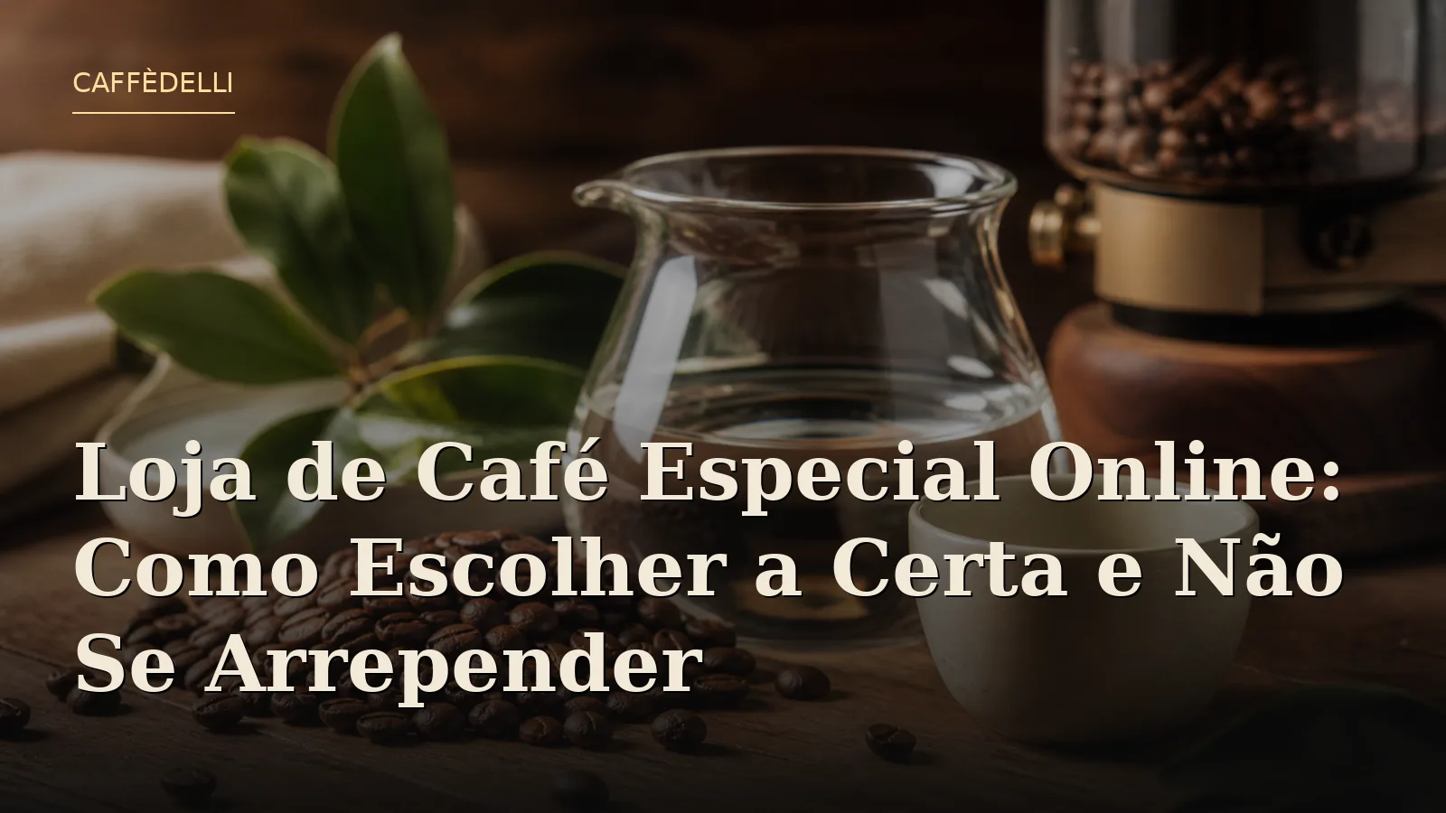 Loja de Café Especial Online
