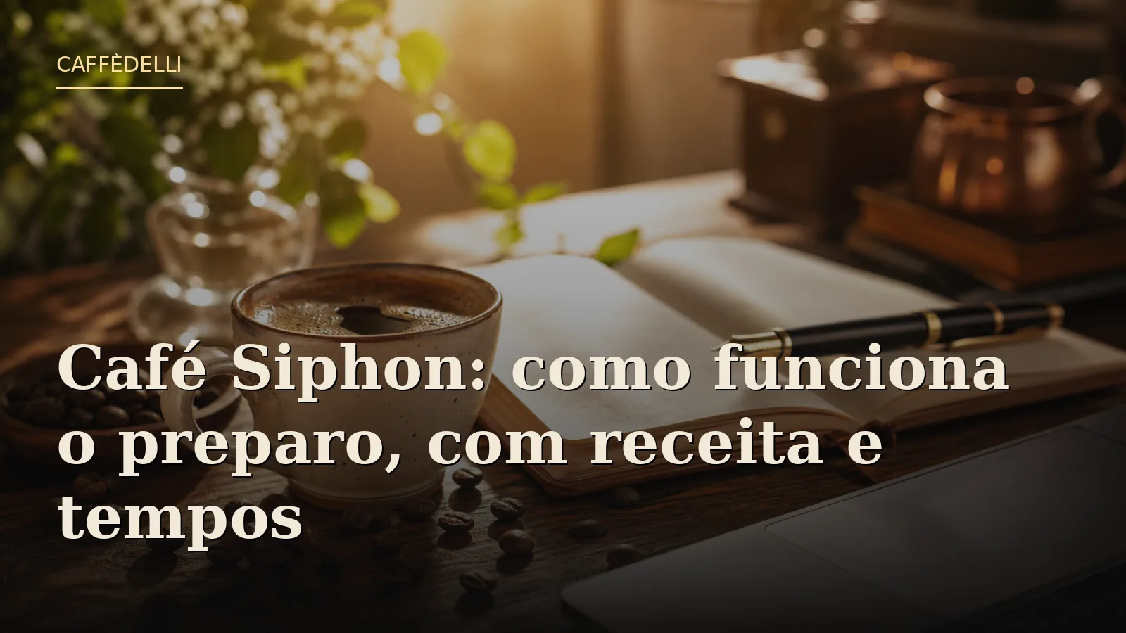 Café Siphon: Como Funciona, Receita e Erros Comuns